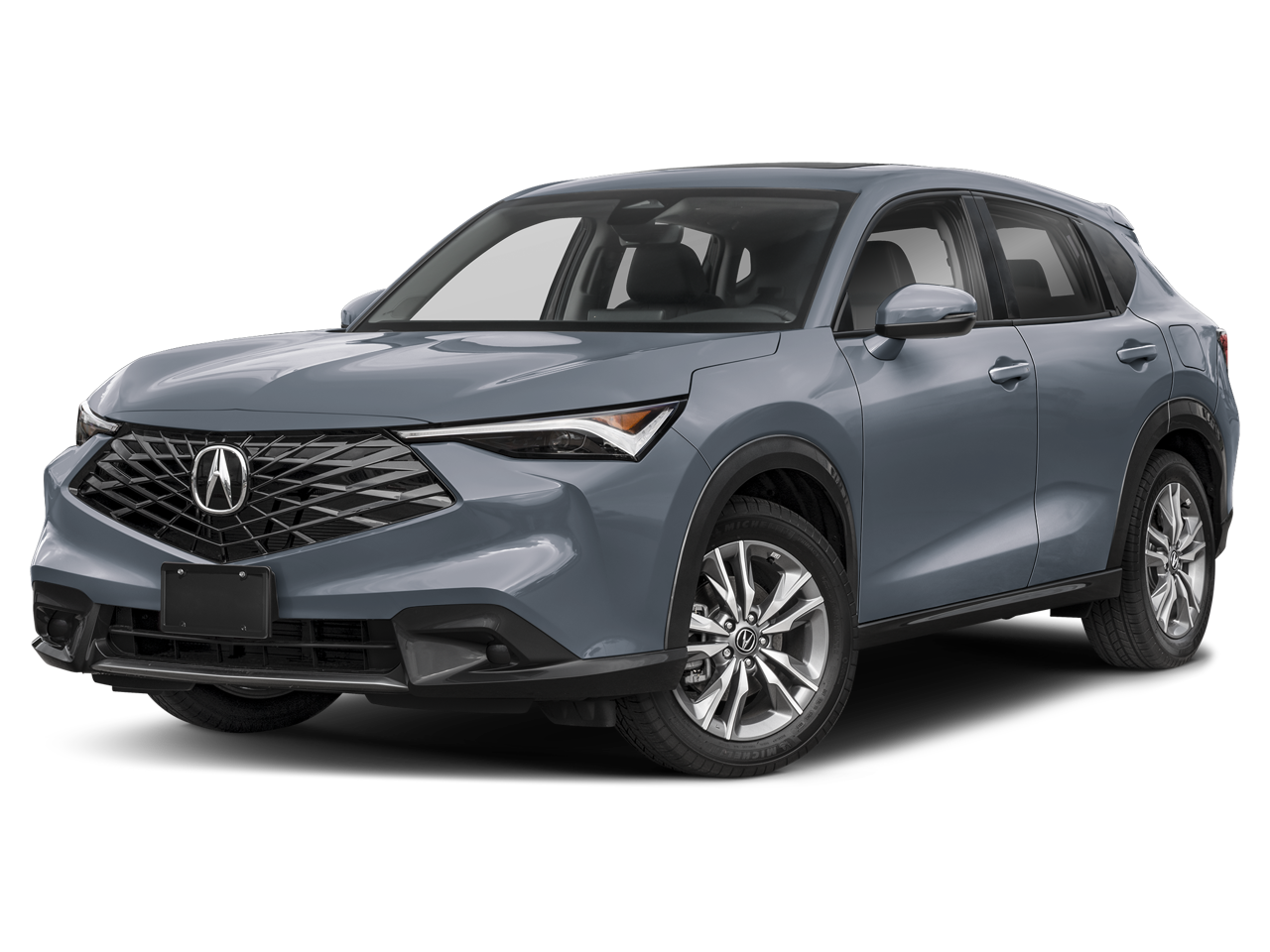 2026 Acura ADX Base in Urban Gray Pearl — front three-quarter view