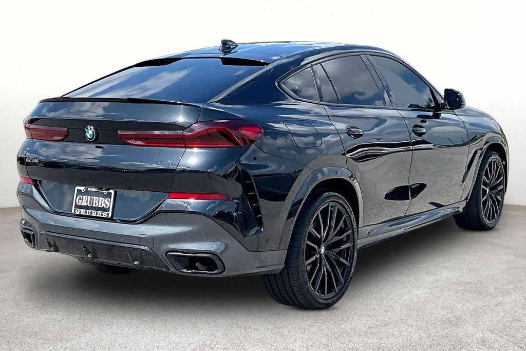 2022 BMW X6 — side profile view