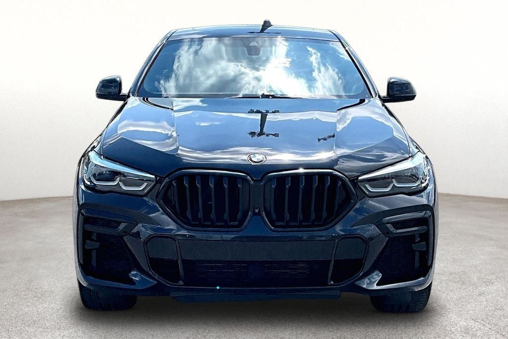 2022 BMW X6 — interior view
